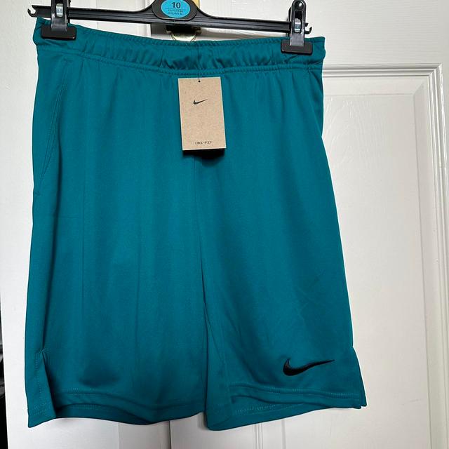 Nike Men's Shorts - Blue - S on Productcaster.