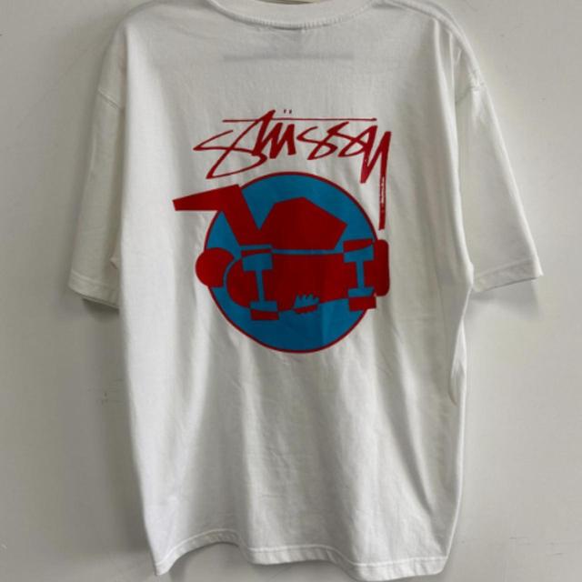 Stüssy Men's T-shirt - White - S on Productcaster.