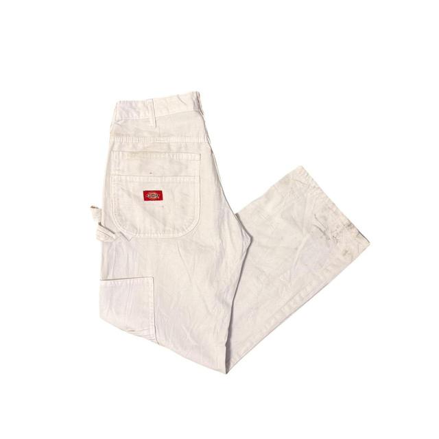 Dickies Men's Straight leg Jeans - White - 32" on Productcaster.