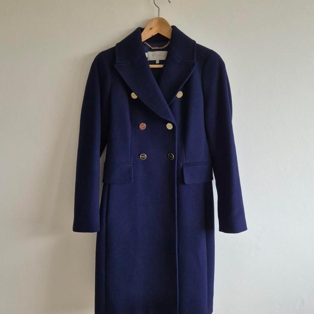 Hobbs Women's Overcoat - Navy - UK 8 on Productcaster.