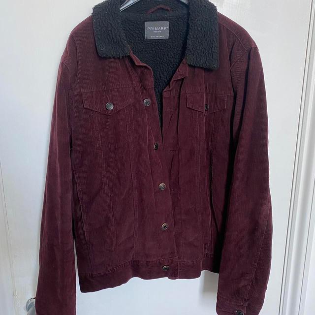 Men's Lightweight Jacket - Burgundy - M on Productcaster.