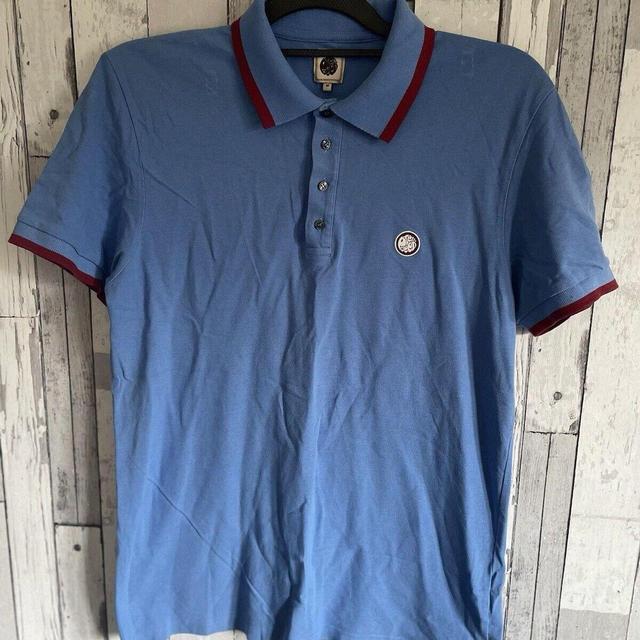 Pretty Green Men's Polo shirt - Blue - M on Productcaster.