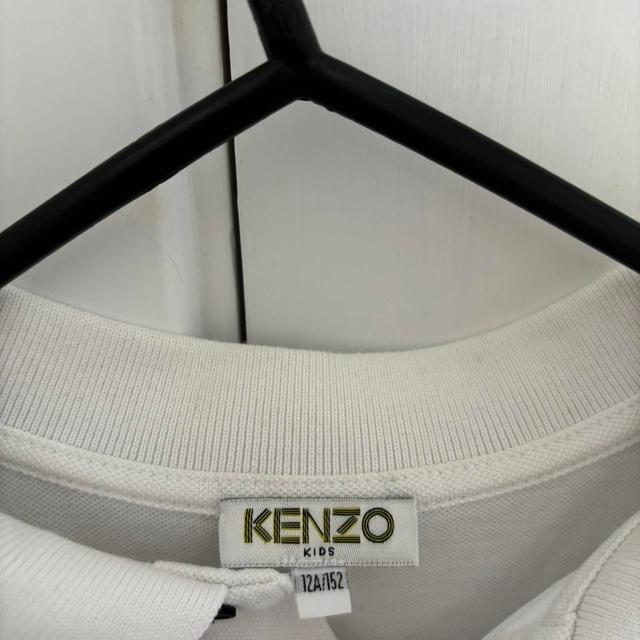 Kenzo Kids Shirt - White - 12 years on Productcaster.