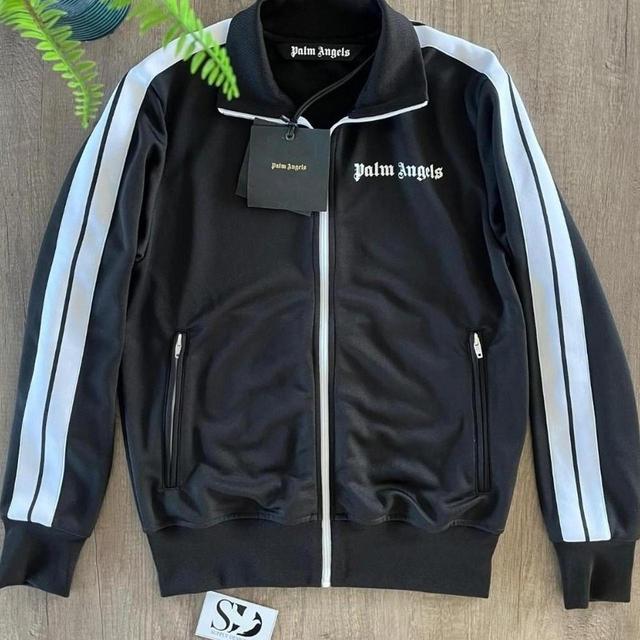 Palm Angels Men's Jacket - Black - S on Productcaster.