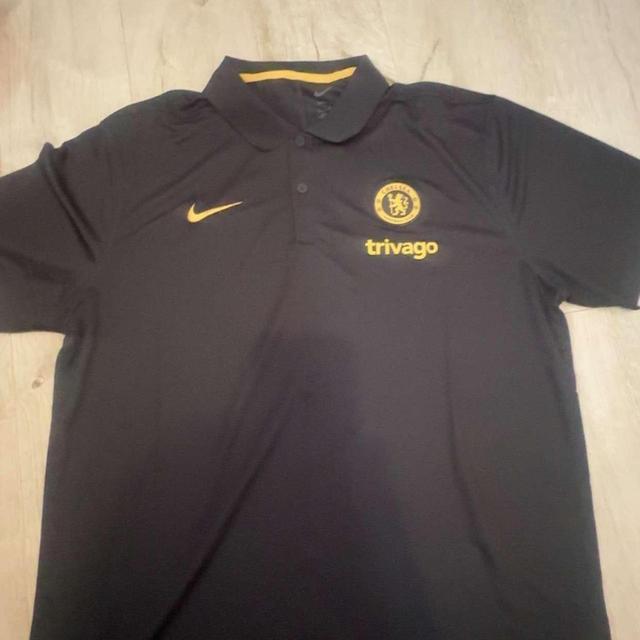 Chelsea F.C. Men's Polo shirt - Black - L on Productcaster.