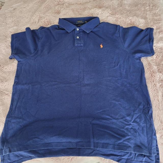 Ralph Lauren Men's Polo shirt - Purple - XXL on Productcaster.