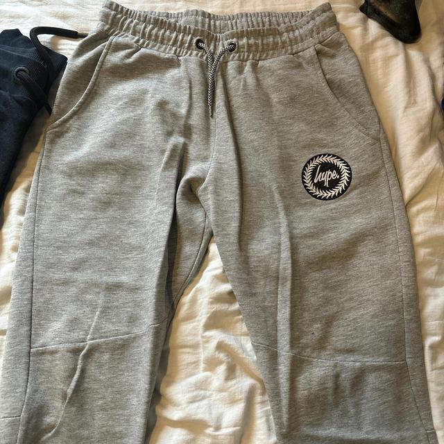 Hype Men's Sweatpants - Grey - S on Productcaster.