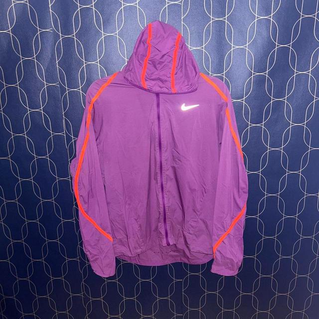 Nike Men's Lightweight Jacket - Purple/Multi - S on Productcaster.