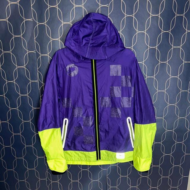 Nike Men's Lightweight Jacket - Purple/Multi - M on Productcaster.