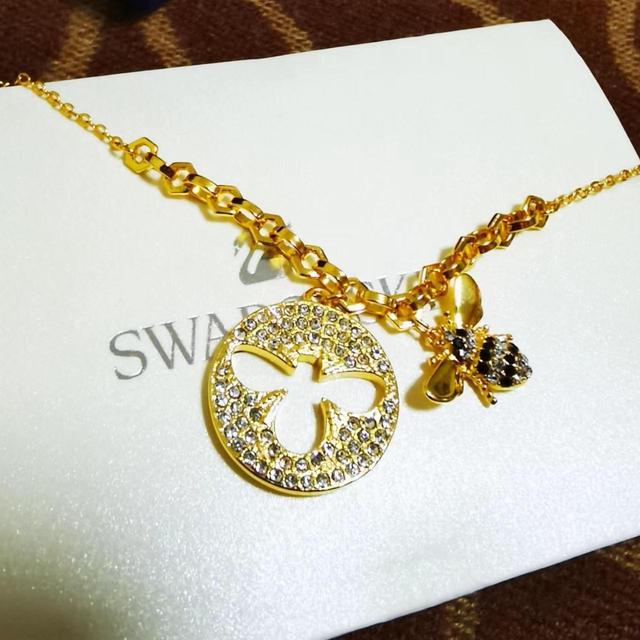 Swarovski Women's Jewellery - Gold on Productcaster.