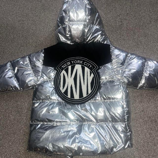 DKNY Kids' Coat - Silver/Grey - 6 years on Productcaster.