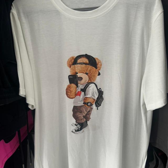 Teddy Fresh Men's T-shirt - White - XL on Productcaster.