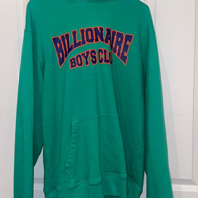 Billionaire Boys Club Men's Hoodie - Green/Multi - L on Productcaster.