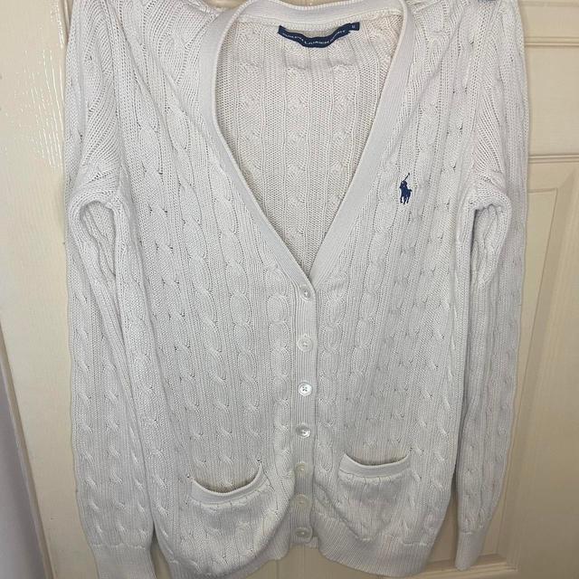 Ralph Lauren Men's Cardigan - Cream - One size on Productcaster.