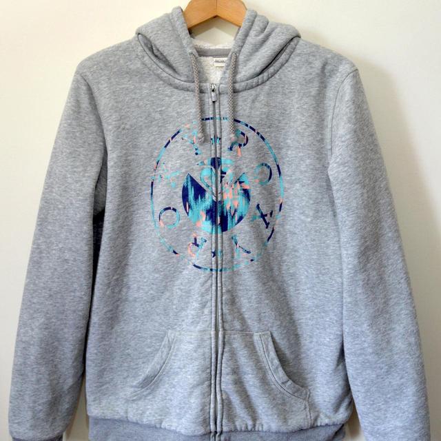 Roxy Women's Hoodie - Grey/Multi - XL on Productcaster.