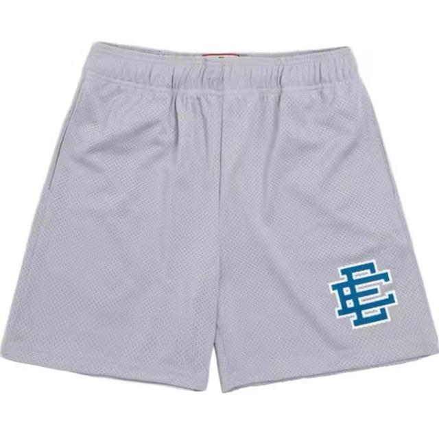 Eric Emanuel Men's Shorts - White/Blue - XXL on Productcaster.