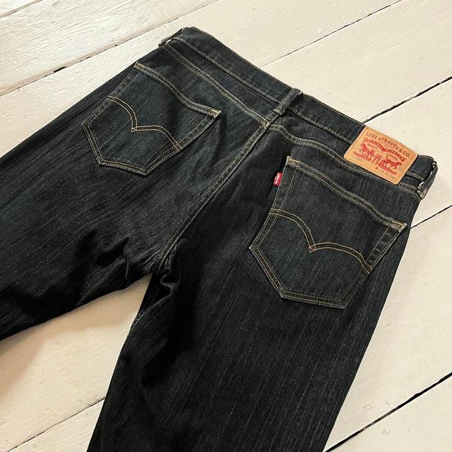 Levi's Men's Straight leg Jeans - Navy - 34" on Productcaster.