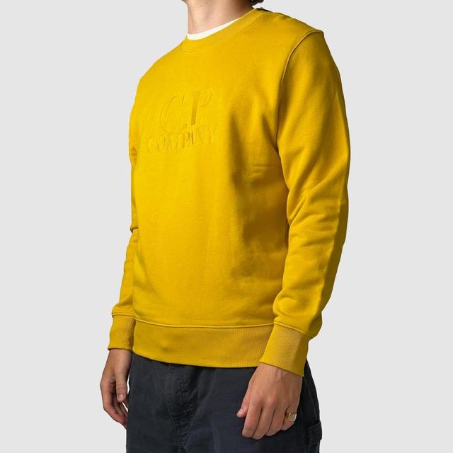 CP Company Men's Sweatshirt - Yellow - M on Productcaster.