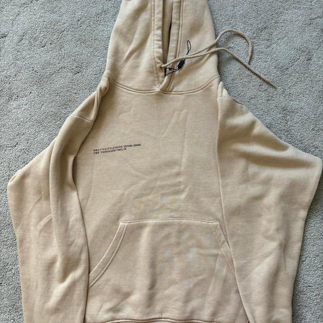 PrettyLittleThing Women's Hoodie - Tan/Cream - 6 on Productcaster.