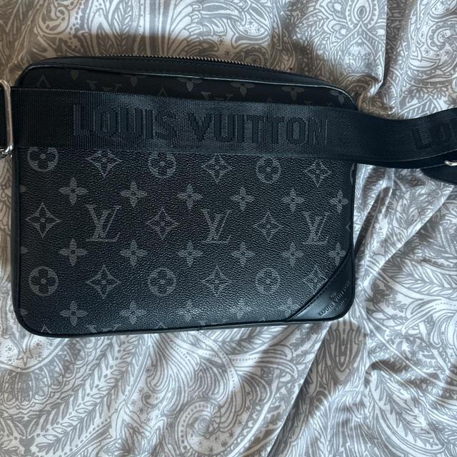 Louis Vuitton Men's Shoulder bags - Black/Grey on Productcaster.