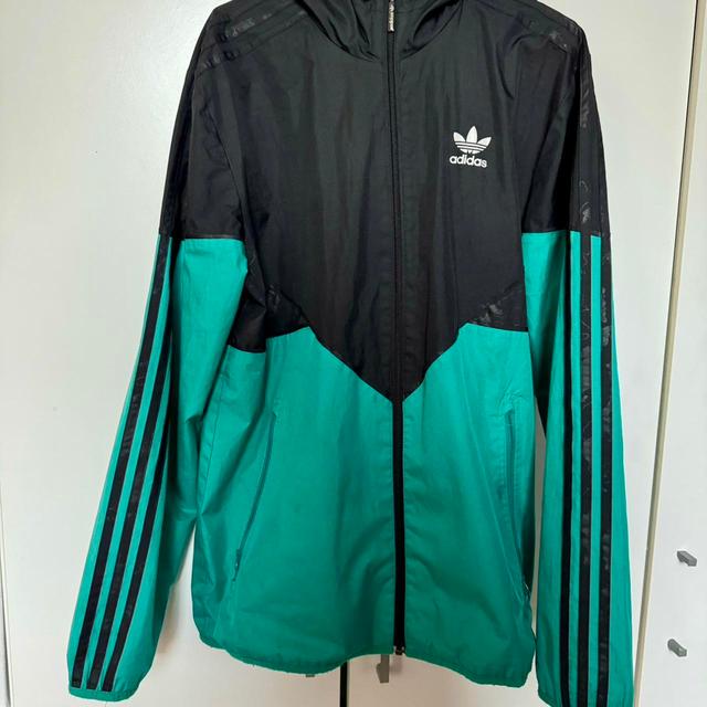 Adidas Originals Men's Jacket - Green/Multi - M on Productcaster.