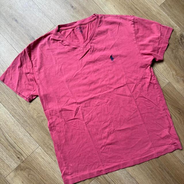 Ralph Lauren Women's T-shirt - Pink - XS on Productcaster.