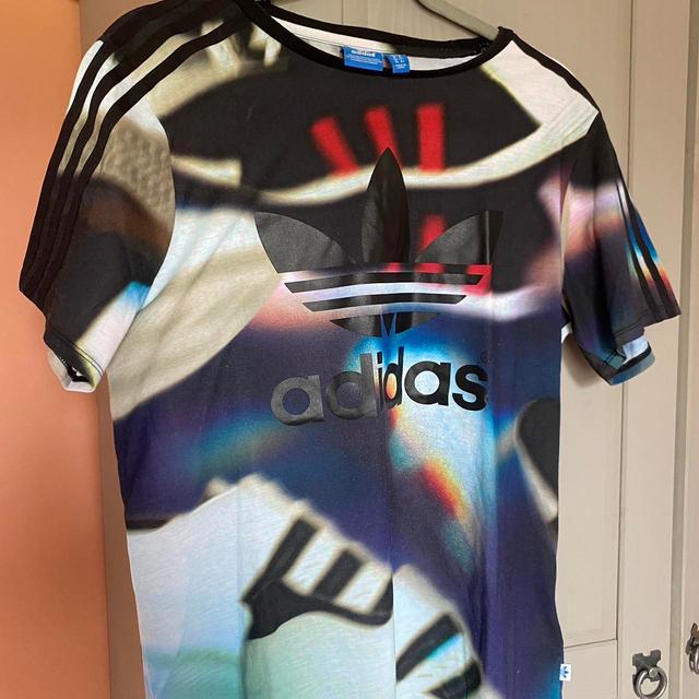 Adidas Women's T-shirt - Multi/Black - 10 on Productcaster.