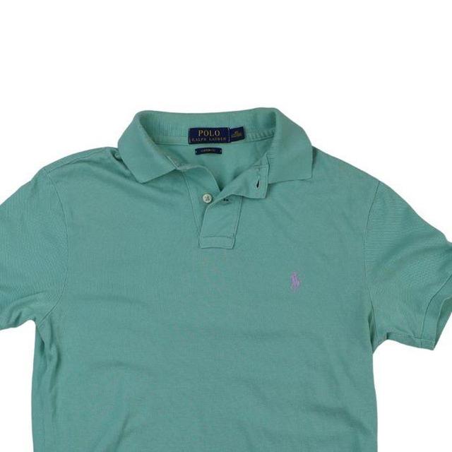 Ralph Lauren Men's Polo shirt - Green - XS on Productcaster.