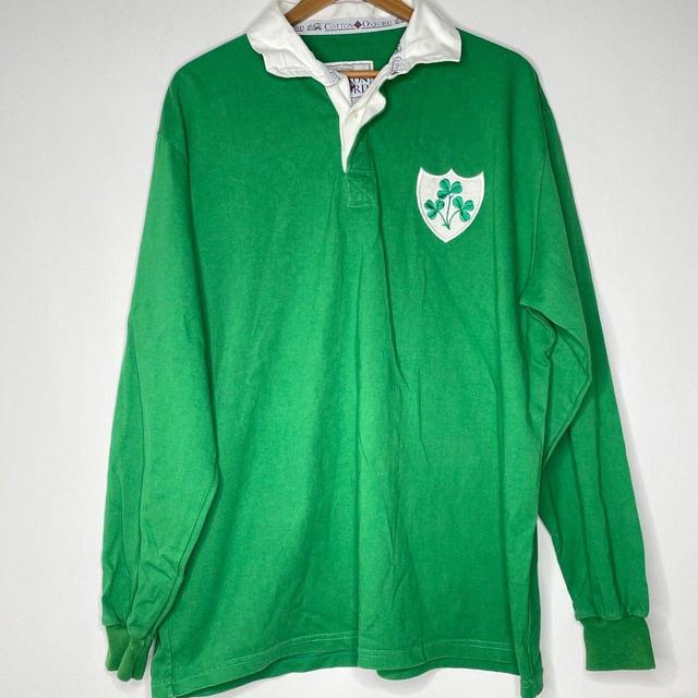 Vintage Men's Sweatshirt - Green - XL on Productcaster.