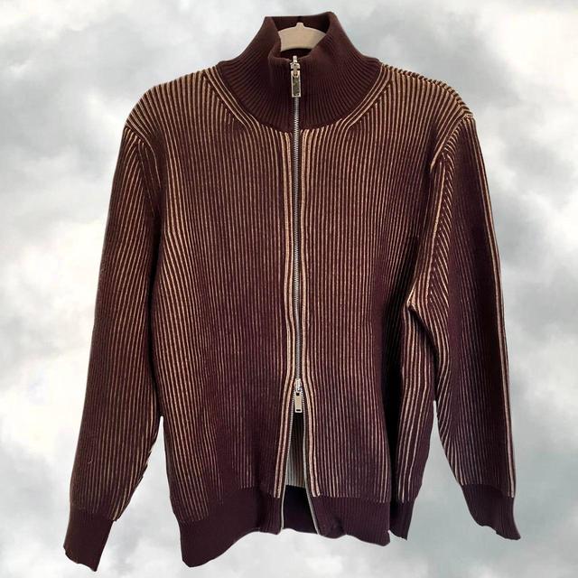 Men's Jumper - Brown/Multi - M on Productcaster.