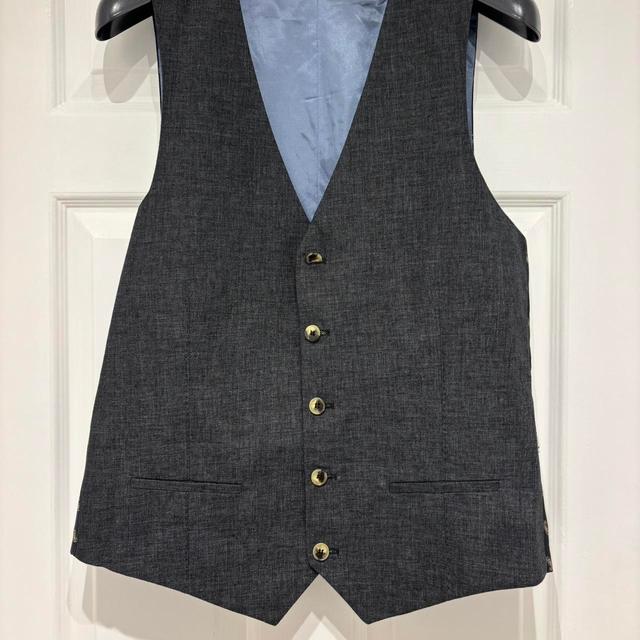 River Island Men's Waistcoat - Grey/Black on Productcaster.