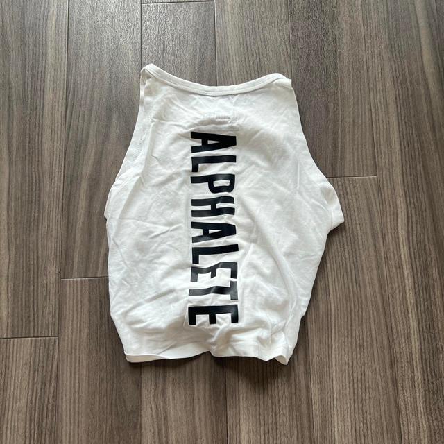 Alphalete Women's Vest - White - 8 on Productcaster.