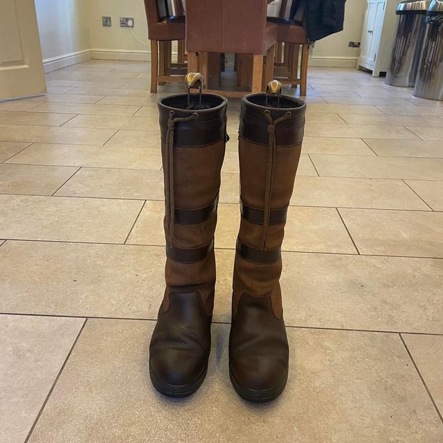 Dubarry Women's Knee high Boots - Brown - UK 6 on Productcaster.