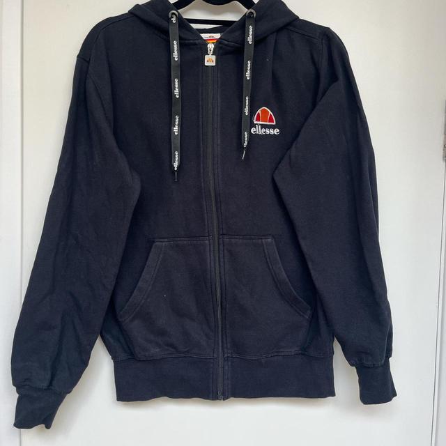 Ellesse Men's Hoodie - Black/Multi - M on Productcaster.