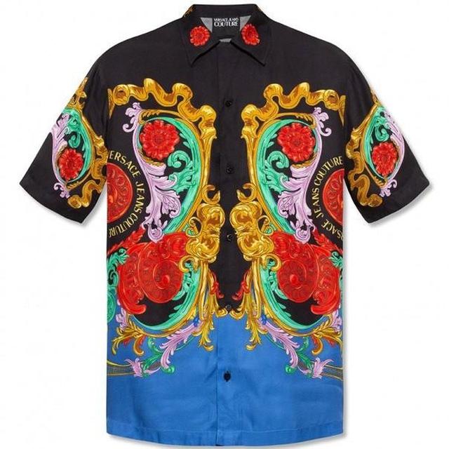 Versace Jeans Couture Men's Shirt - Multi - L on Productcaster.