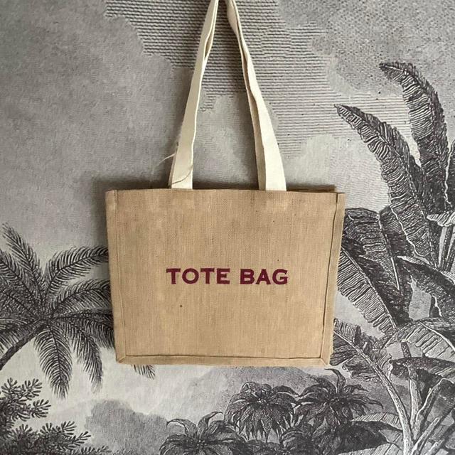 Handmade Women's Tote bags - Tan/Burgundy on Productcaster.