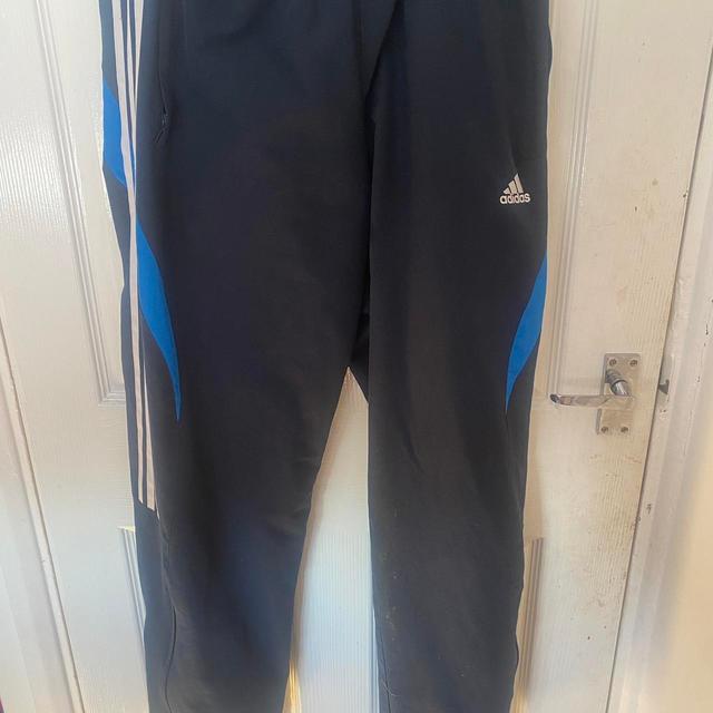 Adidas Women's Sweatpants - Black/Navy - M on Productcaster.