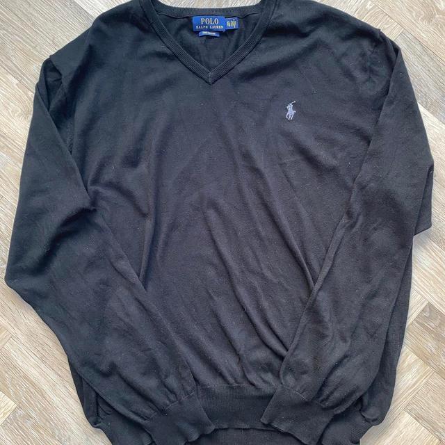 Ralph Lauren Men's Sweatshirt - Black - XL on Productcaster.