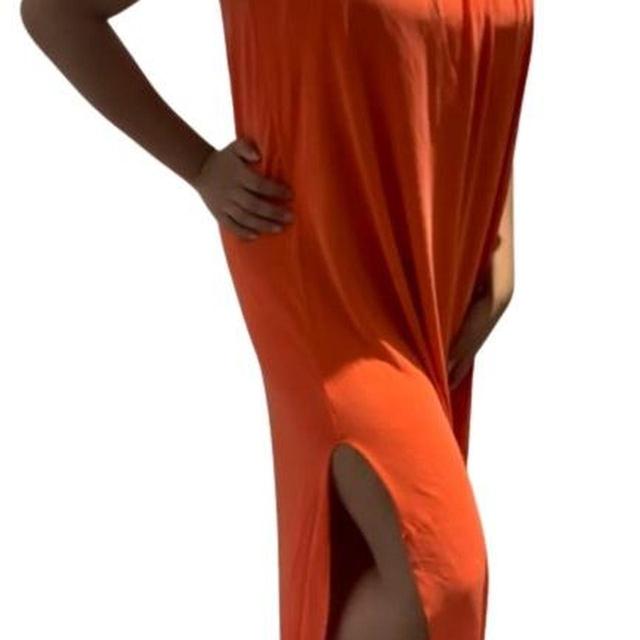 Primark Women's Dress - Orange - 10 on Productcaster.