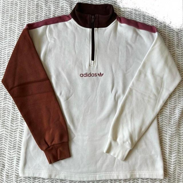 Adidas Women's Sweatshirt - White - 6 on Productcaster.