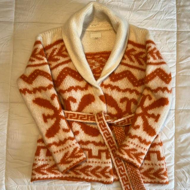 Mother Women's Cardigan - Orange on Productcaster.