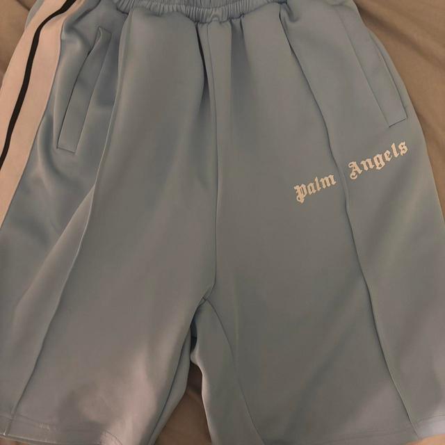 Palm Angels Men's Shorts - Blue - M on Productcaster.