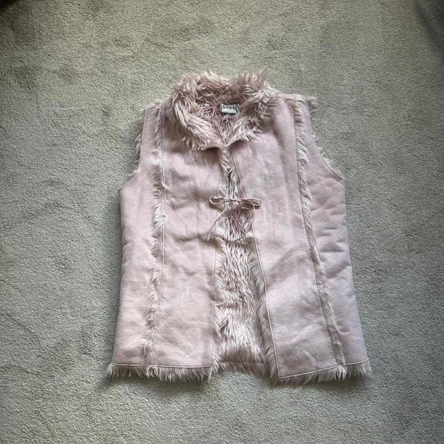 Vintage Women's Gilet - Pink - S on Productcaster.