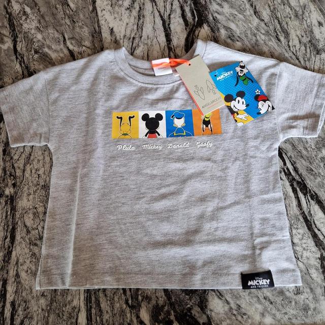 Disney Kids' T-shirt - Grey/Tan - 4 years on Productcaster.