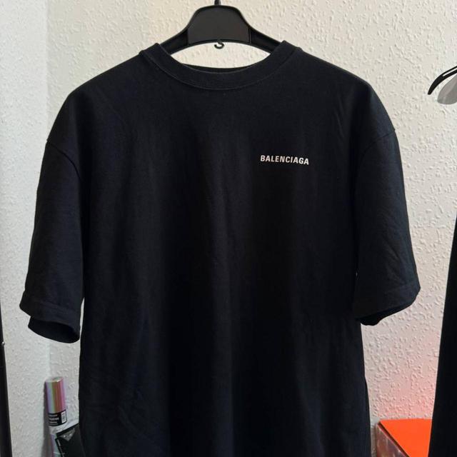 Balenciaga Men's T-shirt - Black - S on Productcaster.