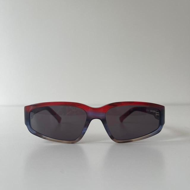 Sub Sun Men's Sunglasses - Red/Grey on Productcaster.