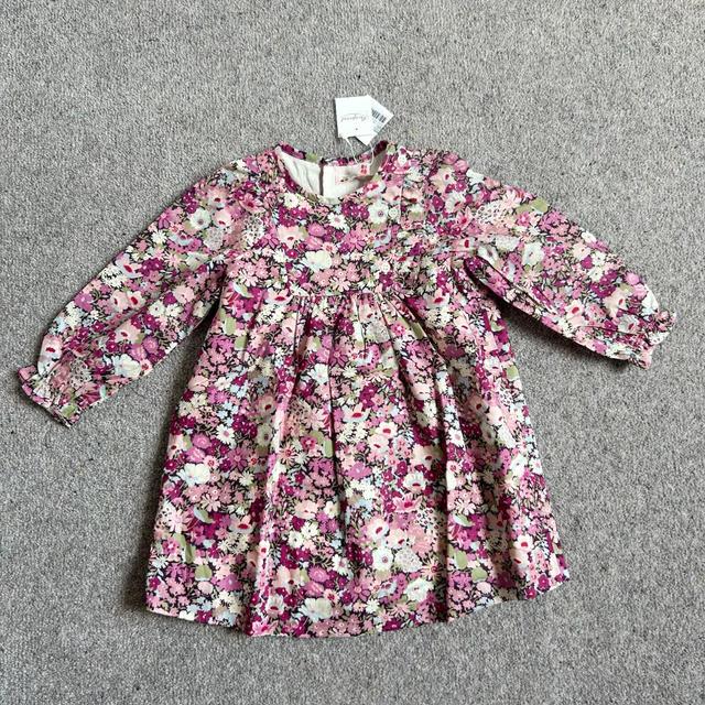 Bonpoint Kids' A-line Dress - Pink/Multi - 12-18 months on Productcaster.