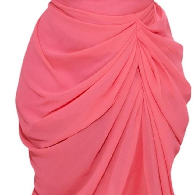 PrettyLittleThing Women's Polyester Dress - Pink - 20 on Productcaster.