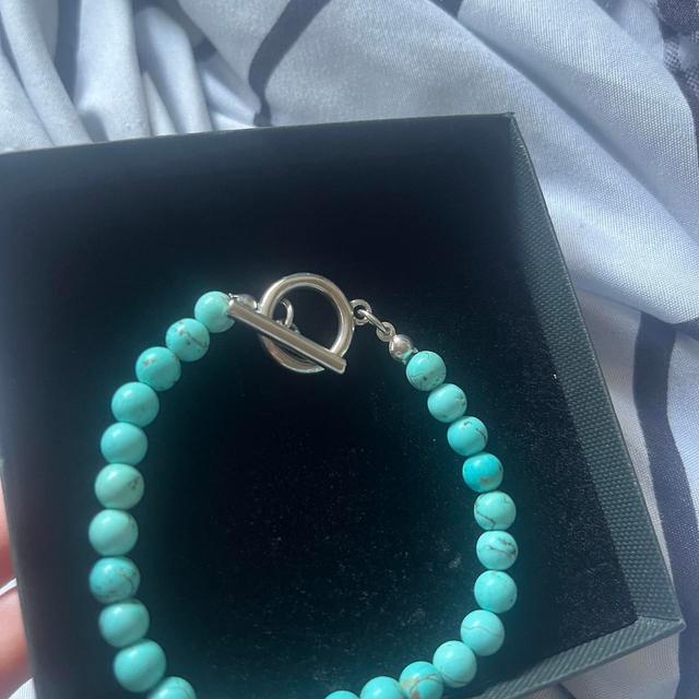 Women's Bracelet - Blue/Green on Productcaster.