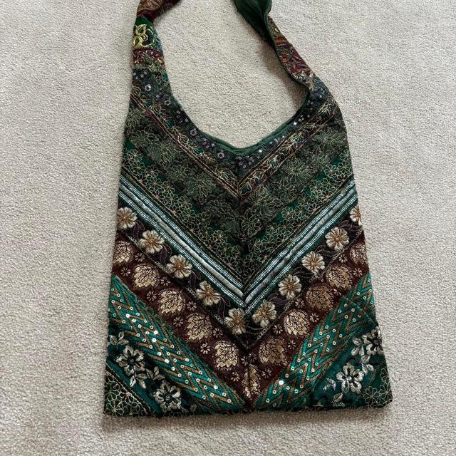 Women's Tote bags - Green/Multi on Productcaster.